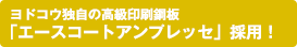 ヨドコウ独自の高級印刷鋼板 「エースコートアンプレッセ」採用！