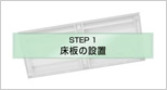 床板の設置